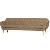 mutoni living Sofa Rocco Xl Caramel Melange 230 | Sofas