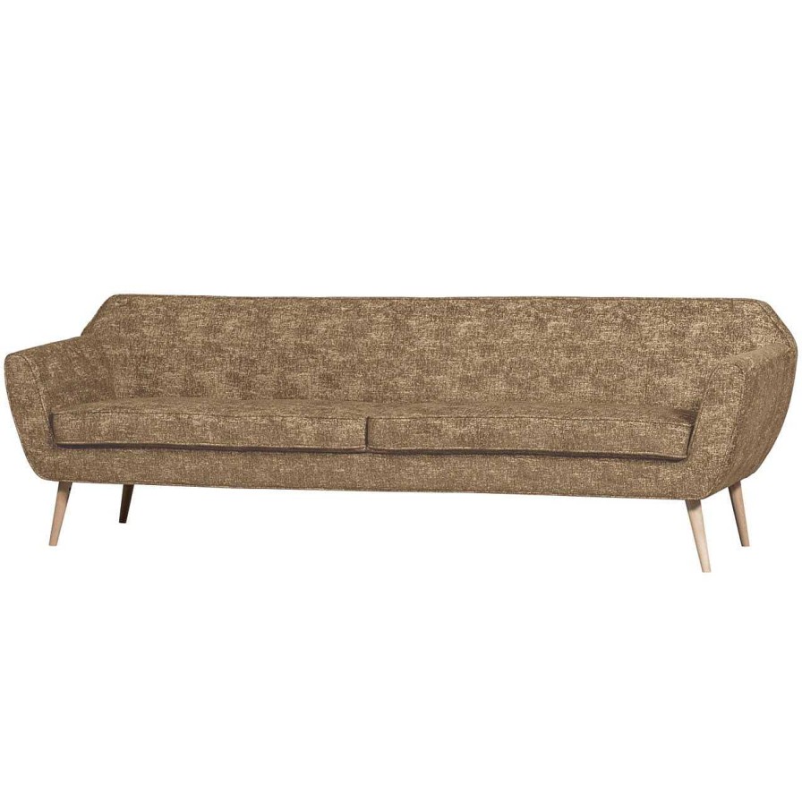 mutoni living Sofa Rocco Xl Caramel Melange 230 | Sofas