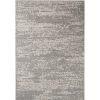 mutoni lifestyle Teppich Silva Hellblau Creme 200X290 | Kurzflorteppiche