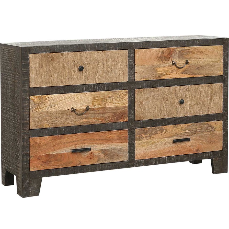 mutoni pleasure Sideboard Tarim Mango Natur Grau 135 | Sideboards