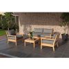 mutoni living Gartensofa St. Peter Teak 160 | Gartensofas