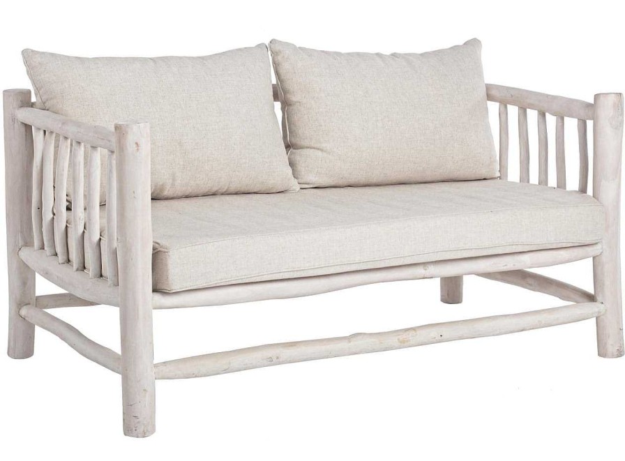 mutoni lifestyle Sofa Mit Kissen Sahel 140 | Stoffsofas