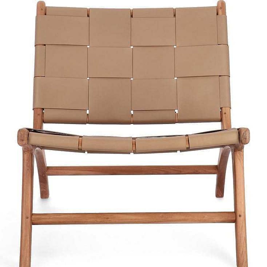 mutoni lifestyle Lounge-Sessel Joanna Taupe | Loungesessel