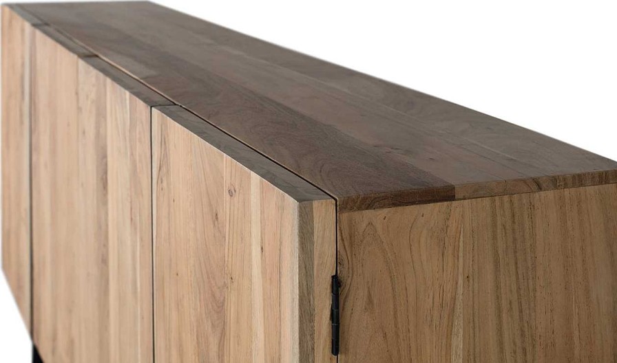 mutoni inspiration Sideboard Mangoholz Natur 200X80 | Sideboards