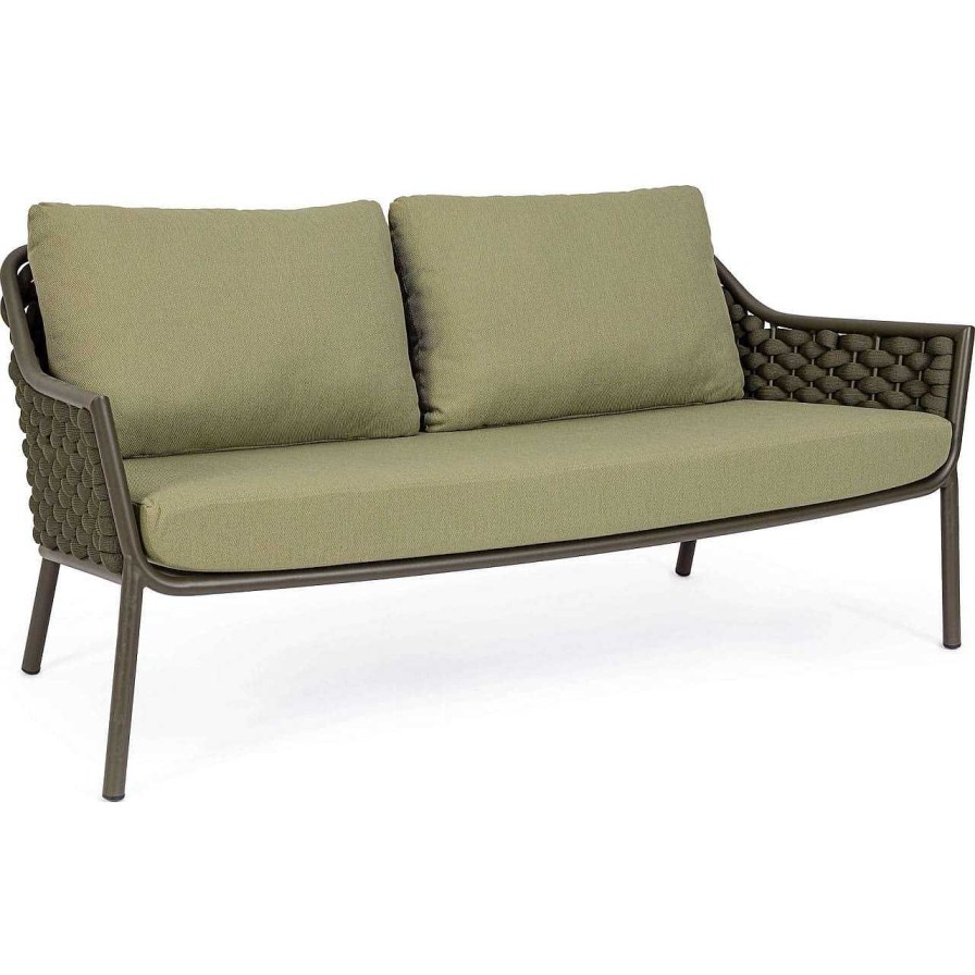 mutoni lifestyle Gartensofa Everly 2-Sitzer Olive | Gartensofas