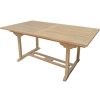 mutoni pleasure Garten Ausziehtisch Solo Teak Natur 180-240X100 | Garten Esstische