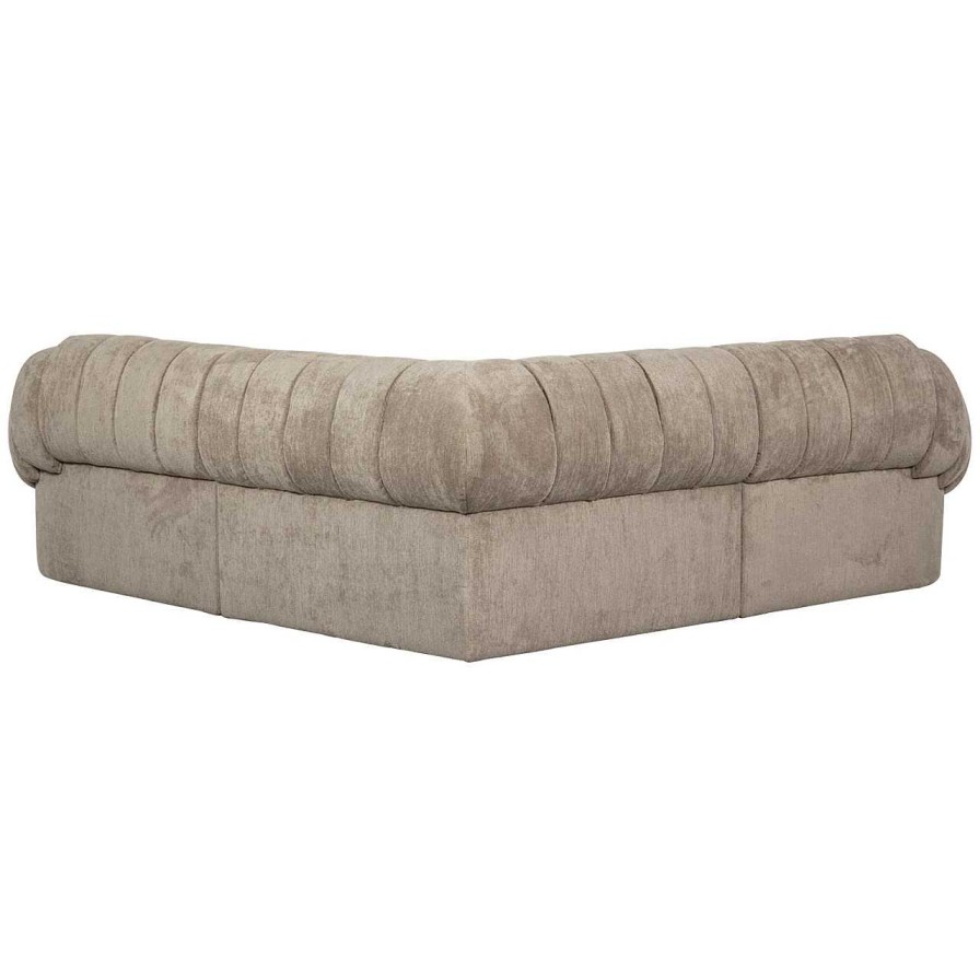 mutoni living Ecksofa Croissant Sand 260X260 | Ecksofas