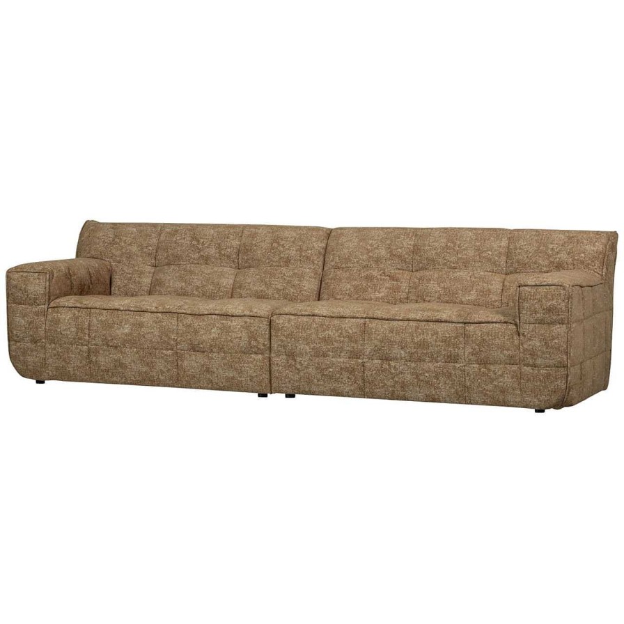 mutoni living Sofa Timor 4-Sitzer Caramel Melange 297 | Sofas