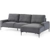 mutoni lifestyle Bettsofa Washington Dunkelgrau | Bettsofas