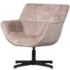 mutoni living Drehsessel Wibo Taupe | Design Sessel