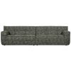 mutoni living Sofa Timor 4-Sitzer Warmgrun Melange 297 | Sofas