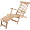 mutoni pleasure Liegestuhl Java Teak Natur | Gartenliegen