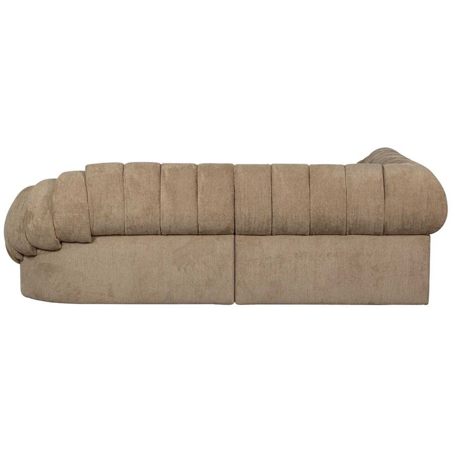 mutoni living Ecksofa Croissant Beige 260X260 | Ecksofas