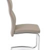 mutoni lifestyle Freischwinger Stuhl Thelma Taupe | Freischwinger