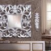 mutoni inspiration Wandspiegel Vintage Silber 80X80 | Wandspiegel