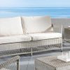 mutoni ethnic Garten Couchtisch Camille Polyrattan Bianco Wash 90X60 | Garten Couchtische Und Beistelltische