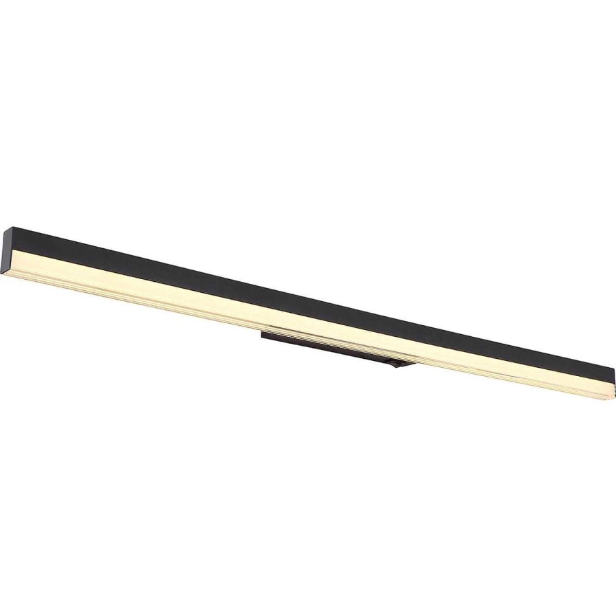 mutoni light Wandleuchte Sallo Metall Schwarz Matt Led 80 | Led-Wandleuchten