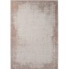 mutoni lifestyle Teppich Silva Rot Grau 160X230 | Kurzflorteppiche