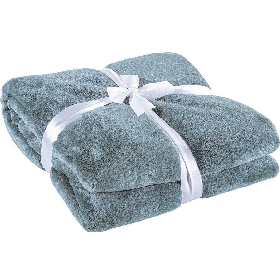 mutoni lifestyle Kuscheldecke Penelope Grun 150X200 | Tagesdecken & Plaids