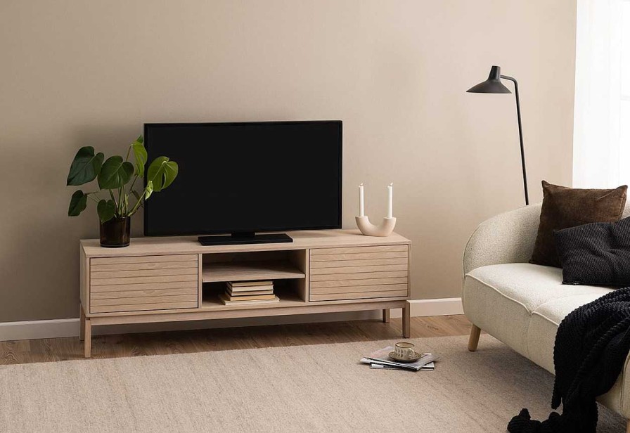 mutoni scandi Tv-Lowboard Lindsey Natur 160 | Tv-Mobel