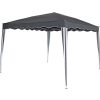 mutoni pleasure Gartenpavillon Ganges Grau 295X295 | Pavillons Und Gartenzelte