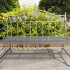 mutoni pleasure Gartenbank Talin Eisen Silber 111 | Gartenbanke