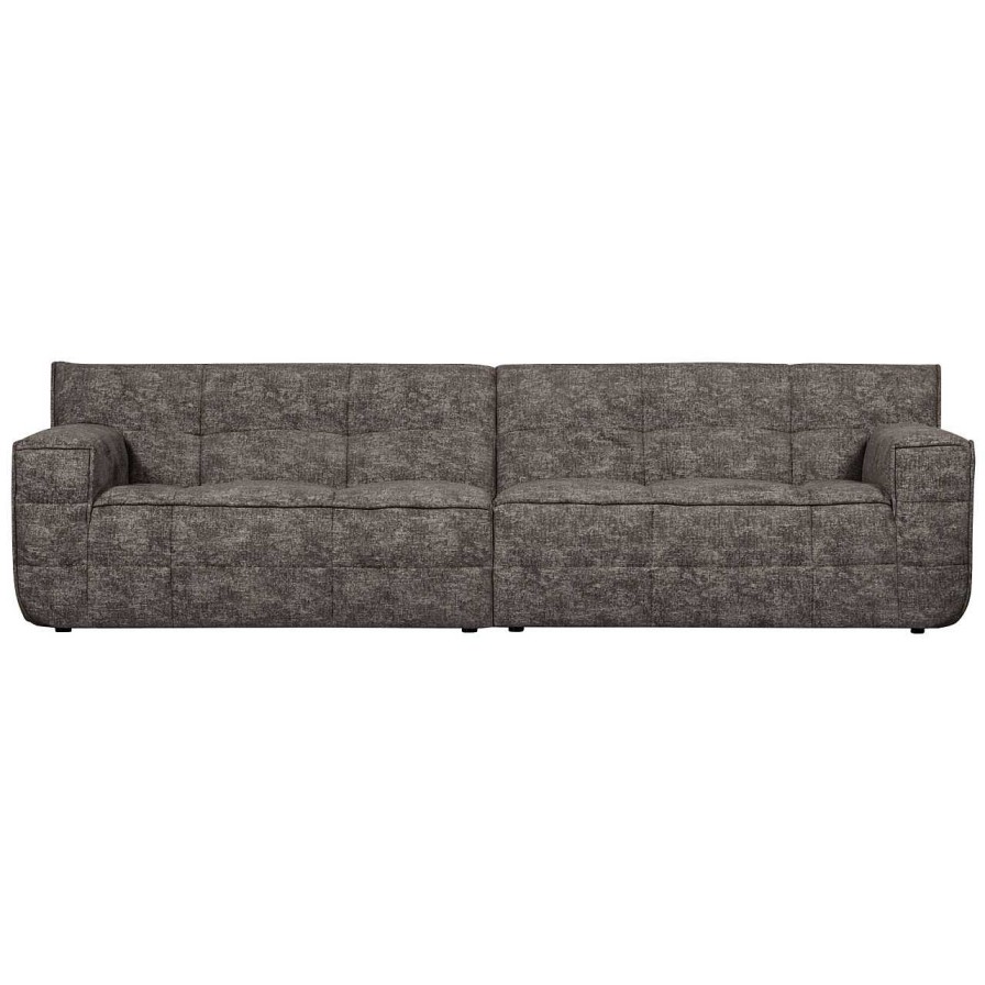 mutoni living Sofa Timor 4-Sitzer Graphite Melange 297 | Sofas