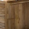 mutoni inspiration Schrank Mangoholz Natur 150X190 | Schranke