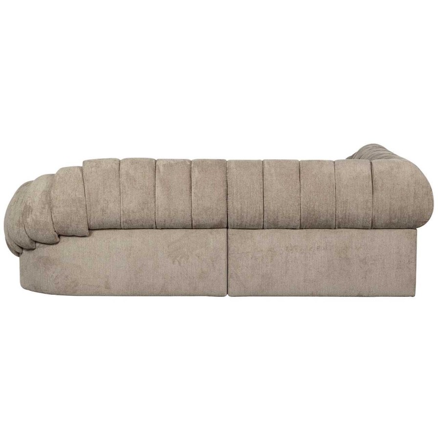 mutoni living Ecksofa Croissant Sand 260X260 | Ecksofas