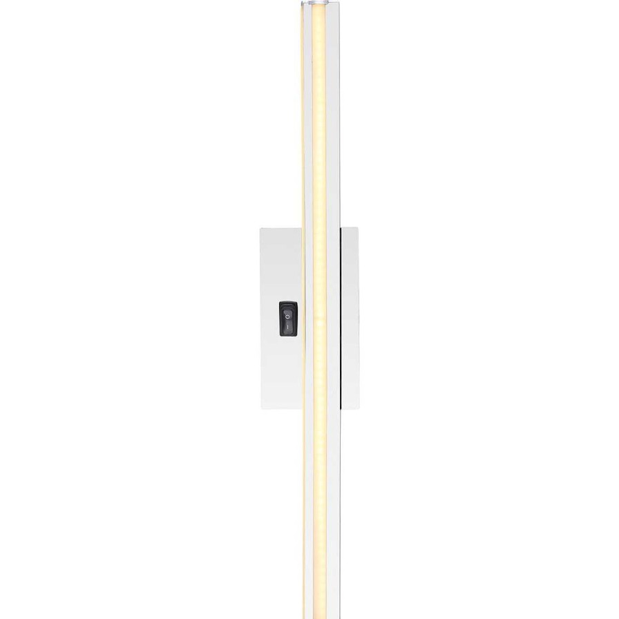 mutoni light Wandleuchte Viggo Metall Verchromt Led | Led-Wandleuchten