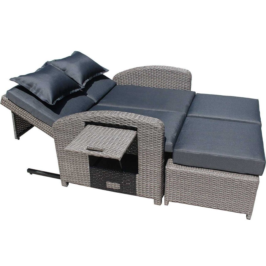 mutoni pleasure Gartensofa Nizza Braun Grau | Gartensofas