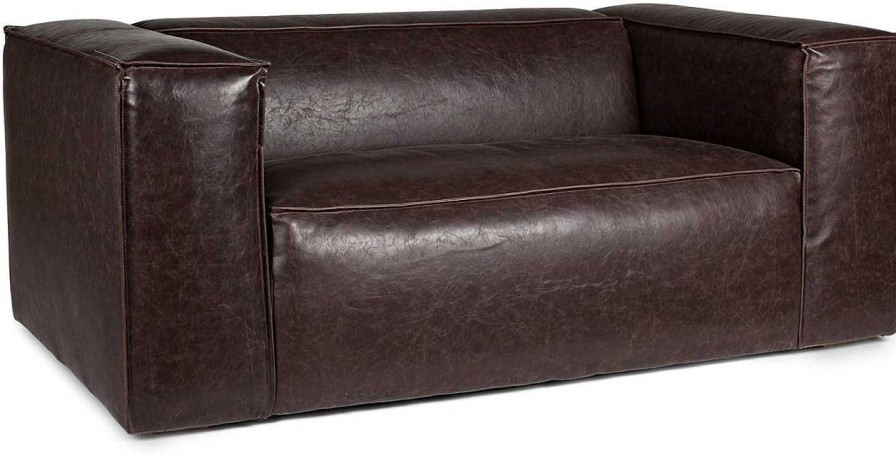 mutoni lifestyle Sofa Dakota Braun 166 | Stoffsofas