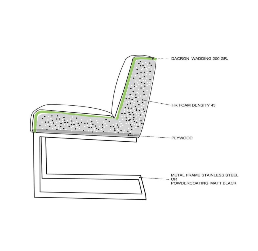 mutoni original Freischwinger Stuhl Lara Zara | Freischwinger