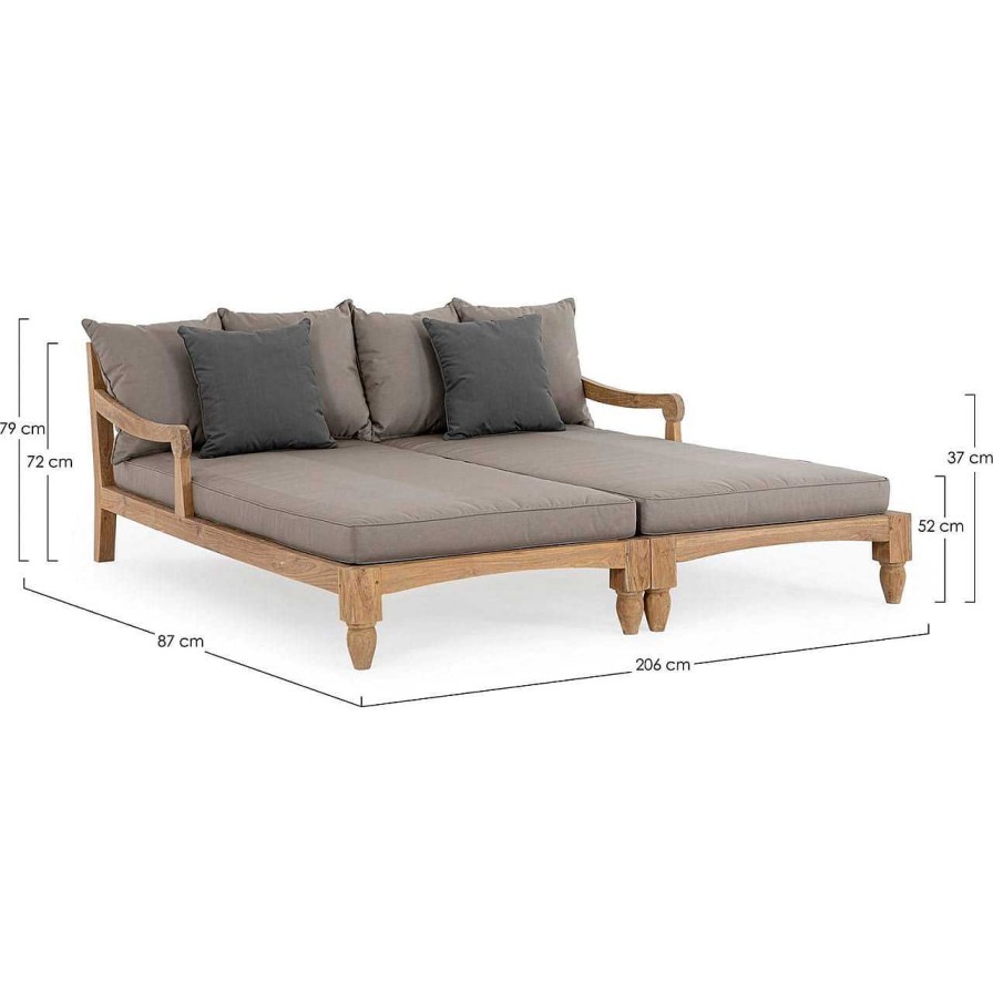 mutoni lifestyle Daybed Bali (2Er-Set) | Daybeds Und Sonneninseln