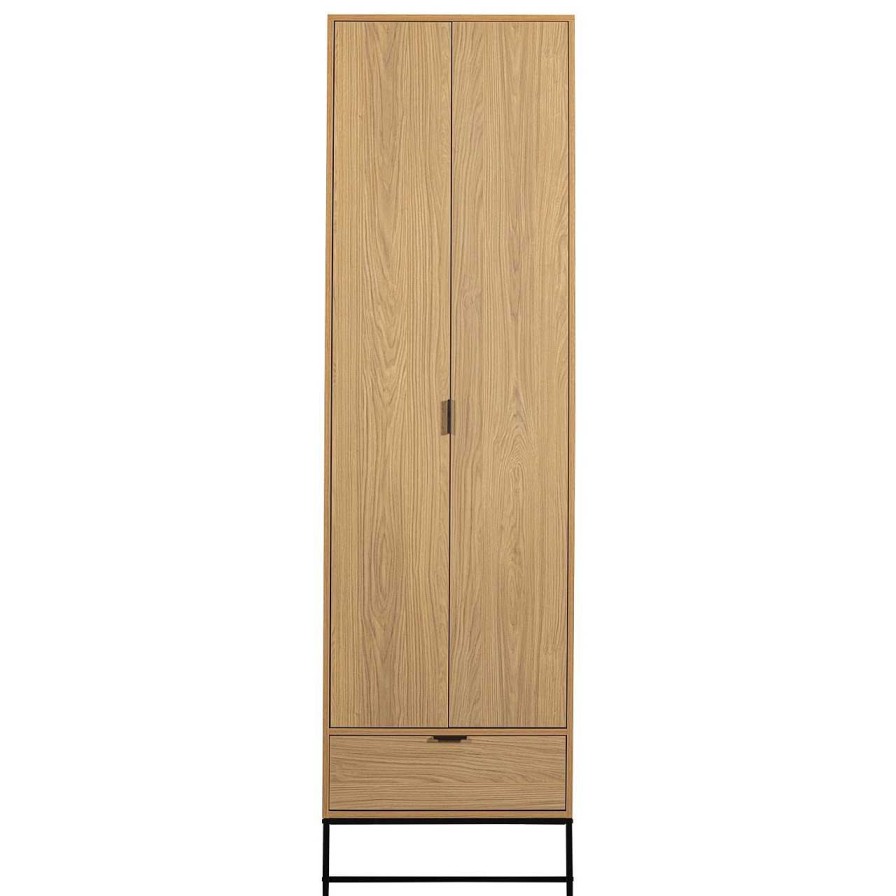 mutoni living Schrank Silas Eiche Natur 60X210 | Schranke