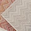 KARE Design Outdoor Teppich Zigzag Rot 160X230 | Outdoorteppiche