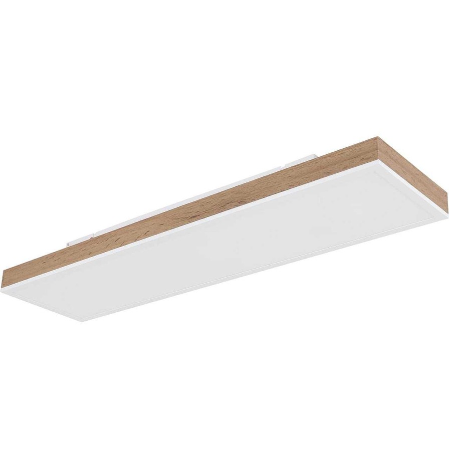 mutoni light Deckenleuchte Doro Aluminium Weiss Matt Led 80 | Led-Deckenleuchten