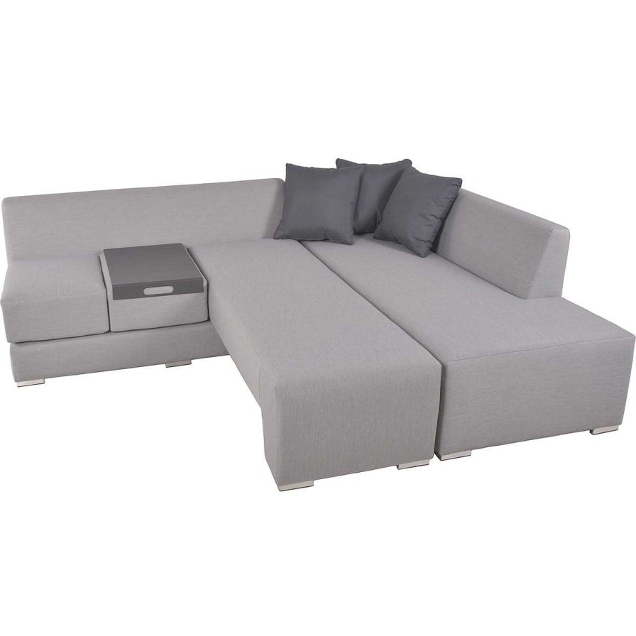 mutoni pleasure Gartenlounge Wellington Grau | Gartenlounge