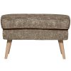 mutoni living Hocker Rocco Natur Melange | Hocker