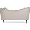 mutoni lifestyle Sofa Candis Hellgrau 2 Platzer 163X80 | Stoffsofas