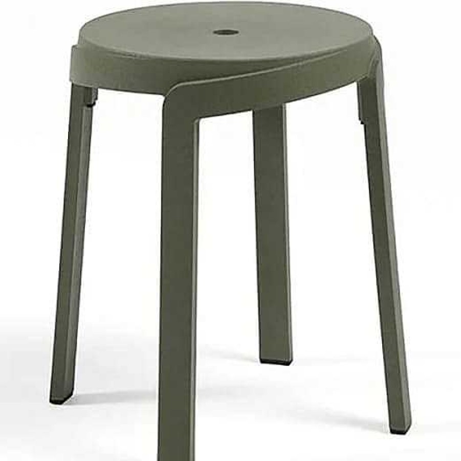 NARDI outdoor Garten Hocker Stack Mini Grun | Gartenhocker