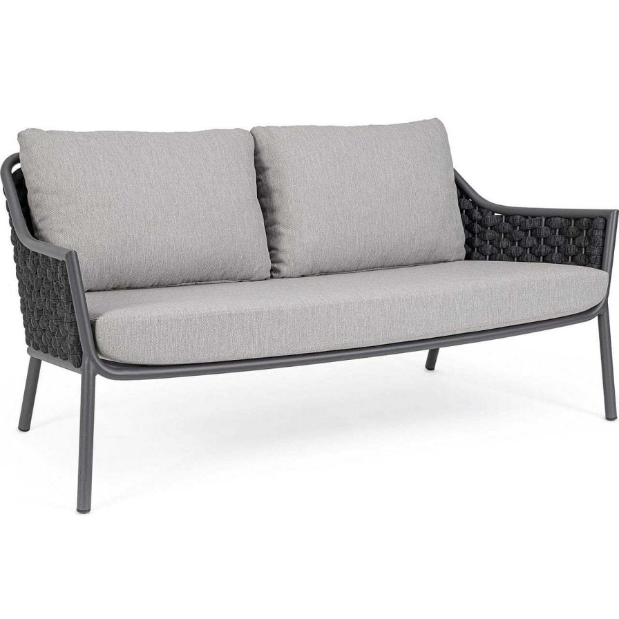 mutoni lifestyle Gartensofa Everly 2-Sitzer Graphit | Gartensofas