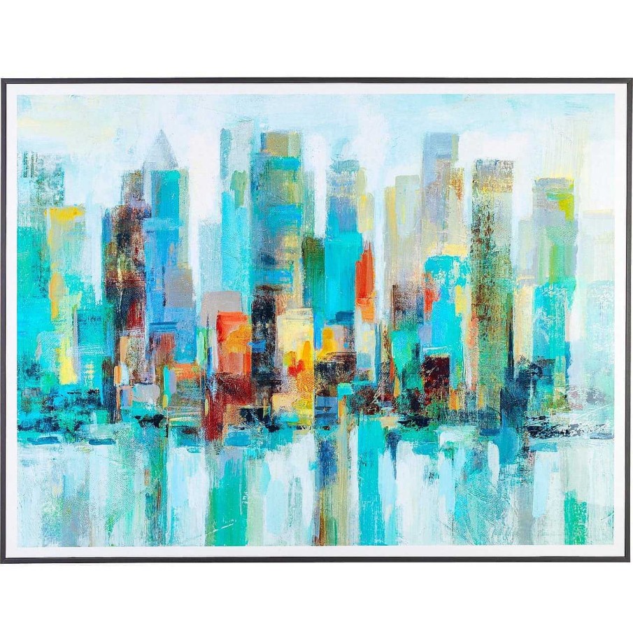 mutoni lifestyle Bild High Glossy City 120X90 | Glasbilder