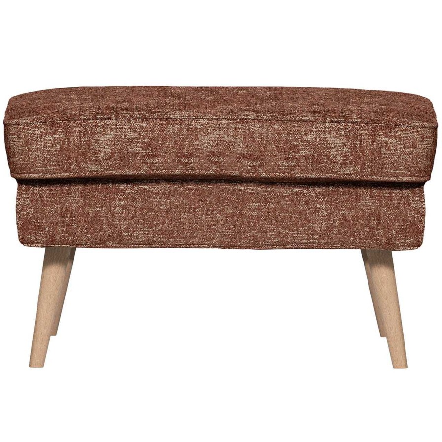 mutoni living Hocker Rocco Brick Melange | Hocker