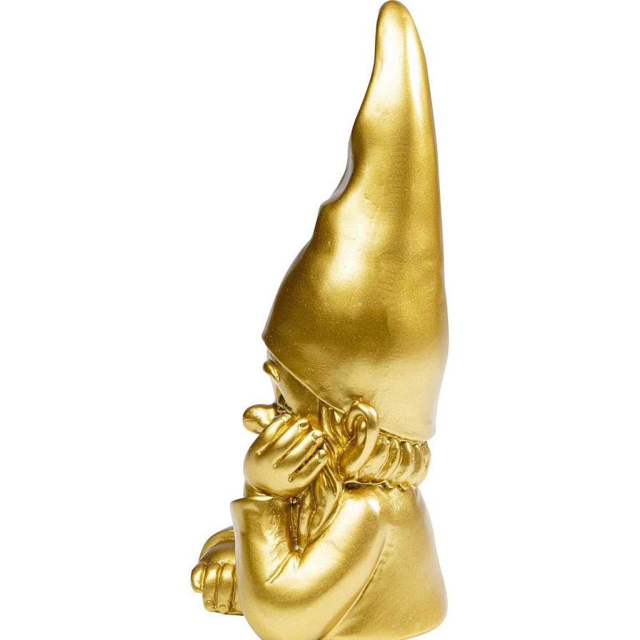 KARE Design Deko Figur Zwerg Gold 21 | Figuren & Skulpturen