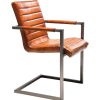 KARE Design Freischwinger Riffle Buffalo Brown | Freischwinger