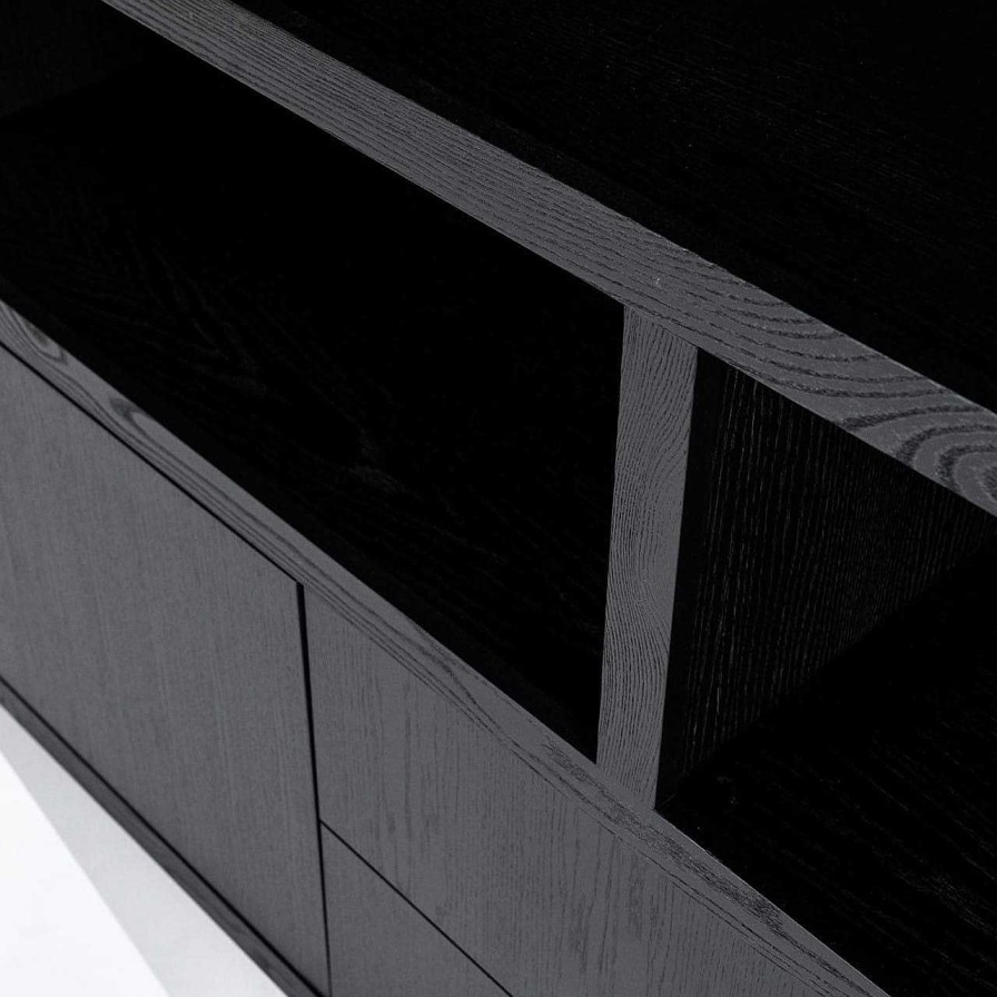 Eleonora Highboard Helsinki Schwarz 200X220 | Highboards