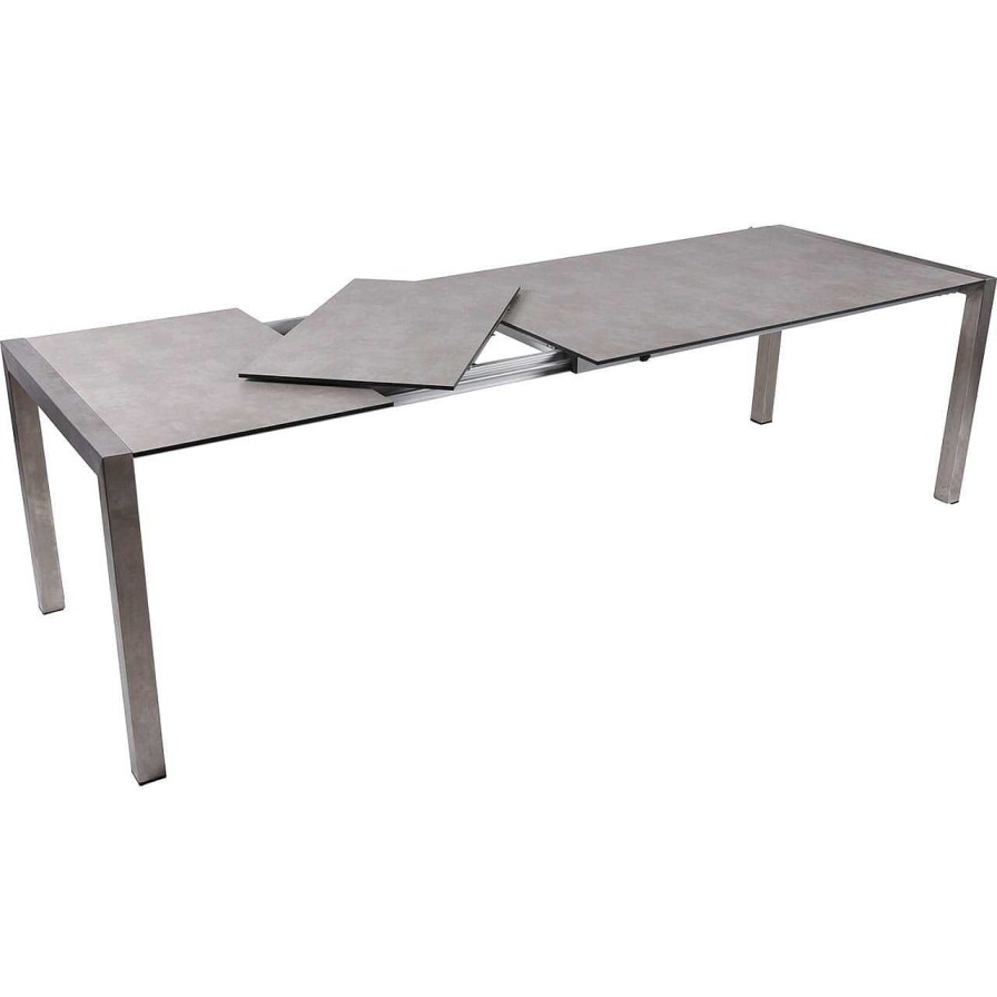 mutoni pleasure Garten Ausziehtisch Sienna Grau 160-267X92 | Garten Esstische