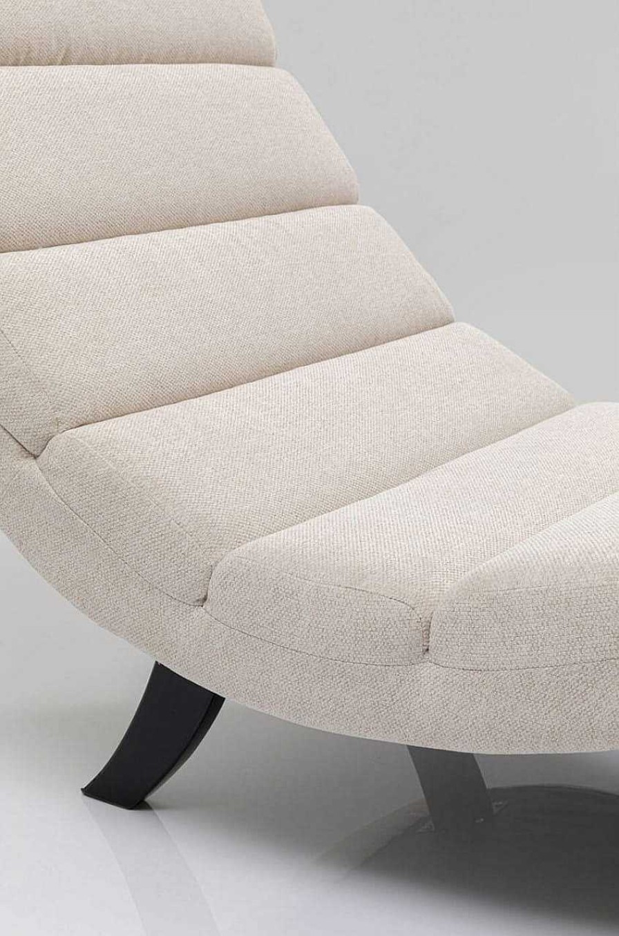 KARE Design Liege Balou Creme 190 | Relaxliegen