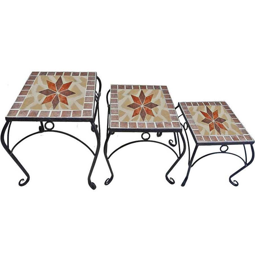 mutoni pleasure Blumenstander Erebus Mosaik (3-Er Set) | Gartendeko